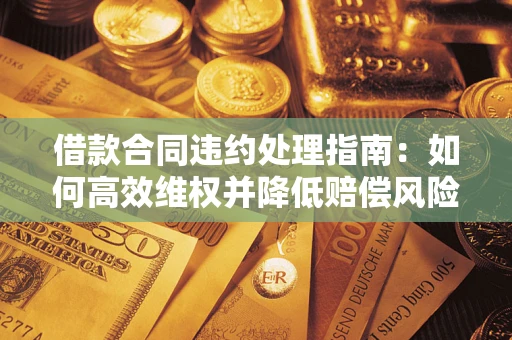 武汉借款合同违约处理指南：如何高效维权并降低赔偿风险？