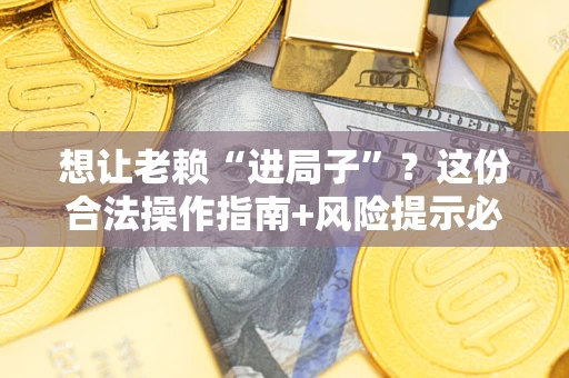 武汉想让老赖“进局子”？这份合法操作指南+风险提示必须看！