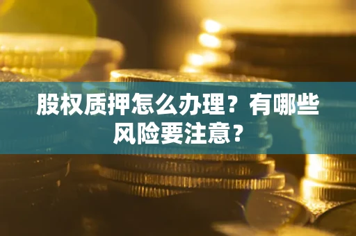 武汉股权质押怎么办理？有哪些风险要注意？