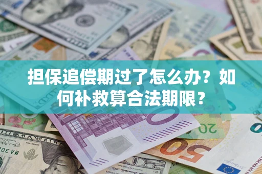 武汉担保追偿期过了怎么办？如何补救算合法期限？